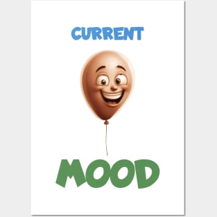 Current Mood Happy Posters and Art